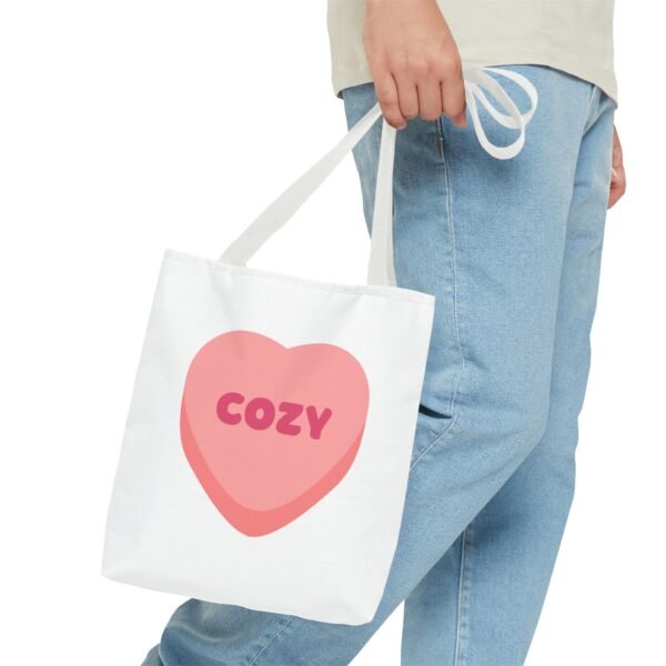 Cozy The Curator Tote Bag - Image 2