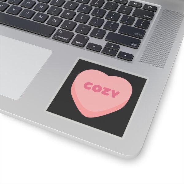 Cozy The Curator Heart Stickers (10-pack)