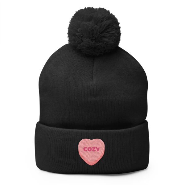 Cozy The Curator Pom Beanie - Image 2