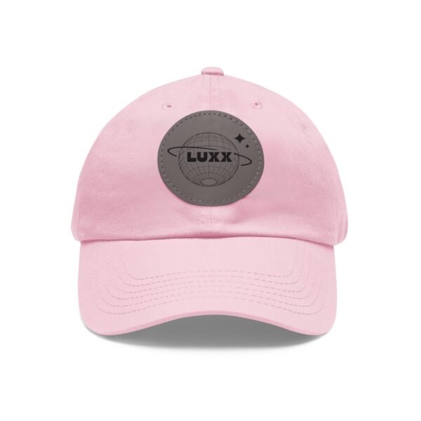Luxx Leather Patch Baseball Cap - Image 9