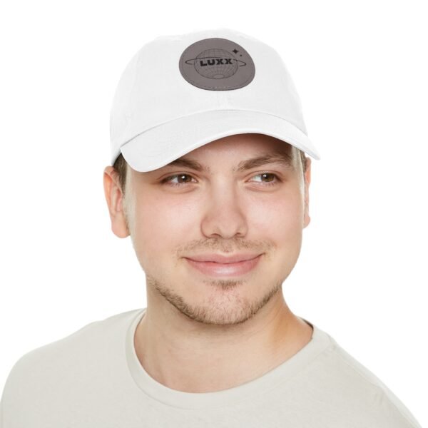 Luxx Leather Patch Baseball Cap - Image 8