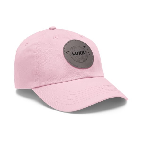 Luxx Leather Patch Baseball Cap - Image 10