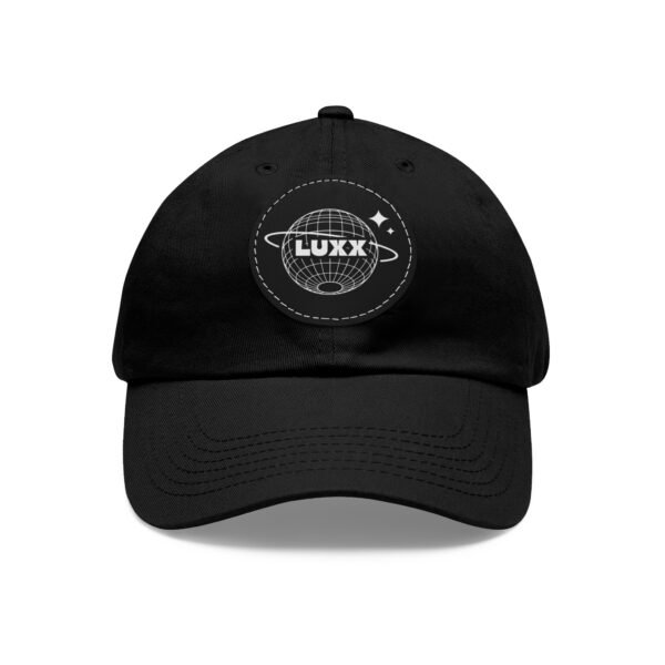 Luxx Leather Patch Baseball Cap
