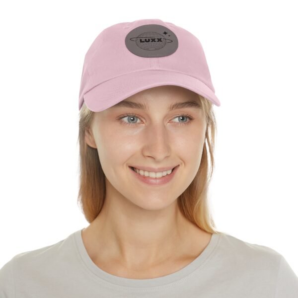 Luxx Leather Patch Baseball Cap - Image 12